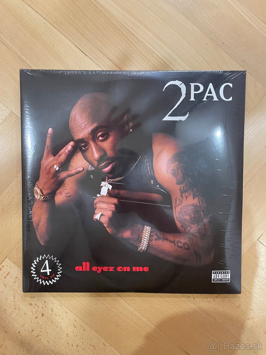 2 Pac - All eyez on me LP (nove, zabalene)
