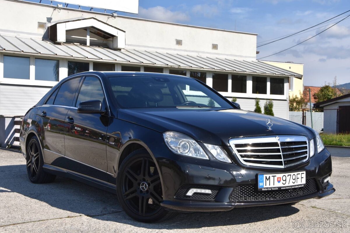 Mercedes-Benz E trieda Sedan 350 CDI Blue Elegance 4matic
