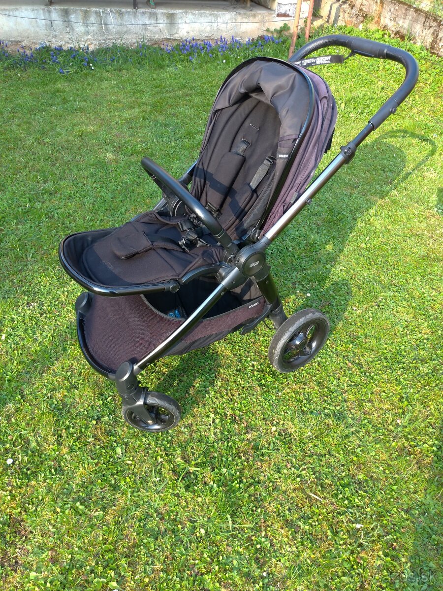 MAMAS & PAPAS Kočík športový Ocarro Raven + vanička