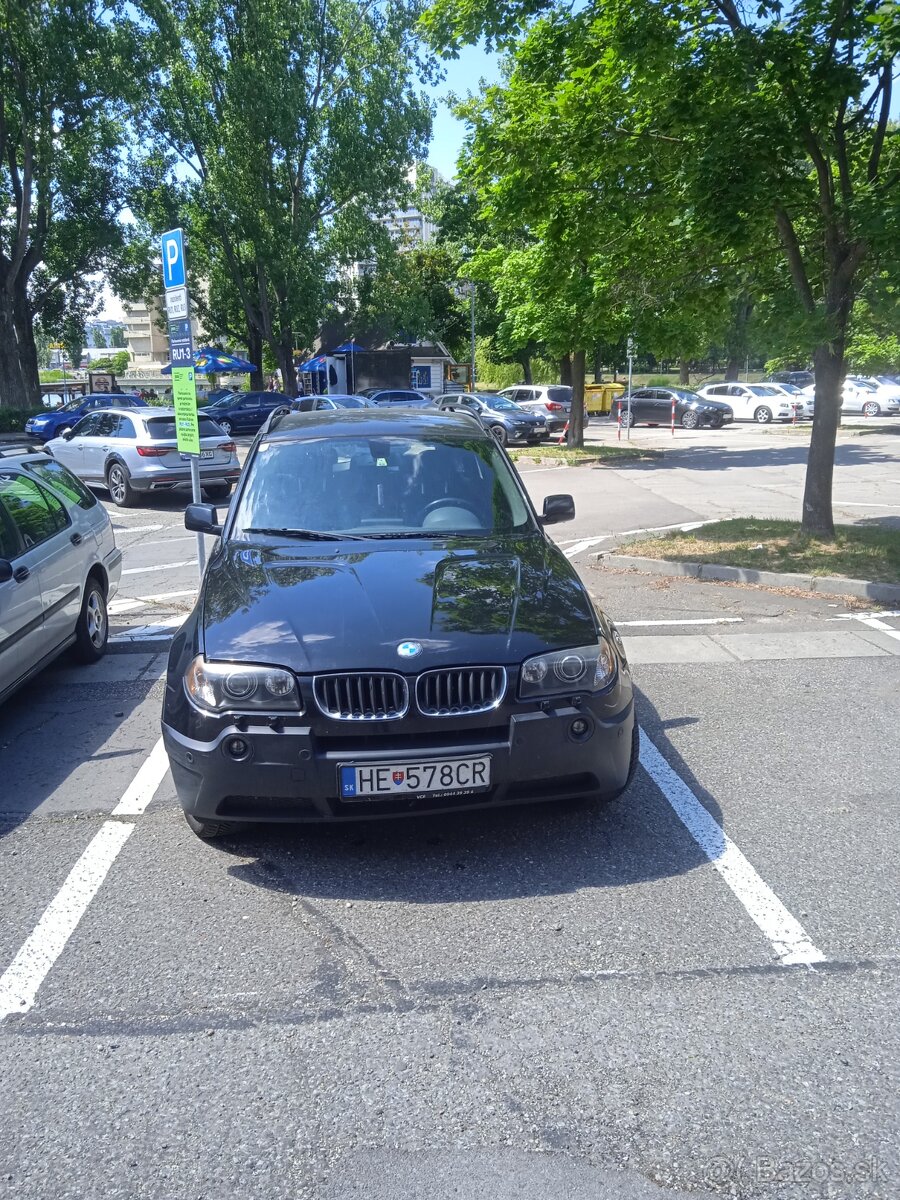 BMW X3 3.0i manuál 2005, 250 000 km