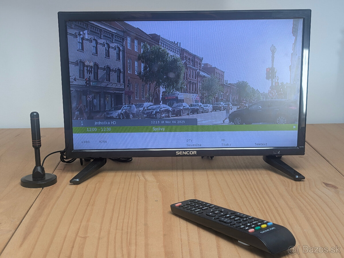 19" Televízor Sencor s DVB-T2/S2