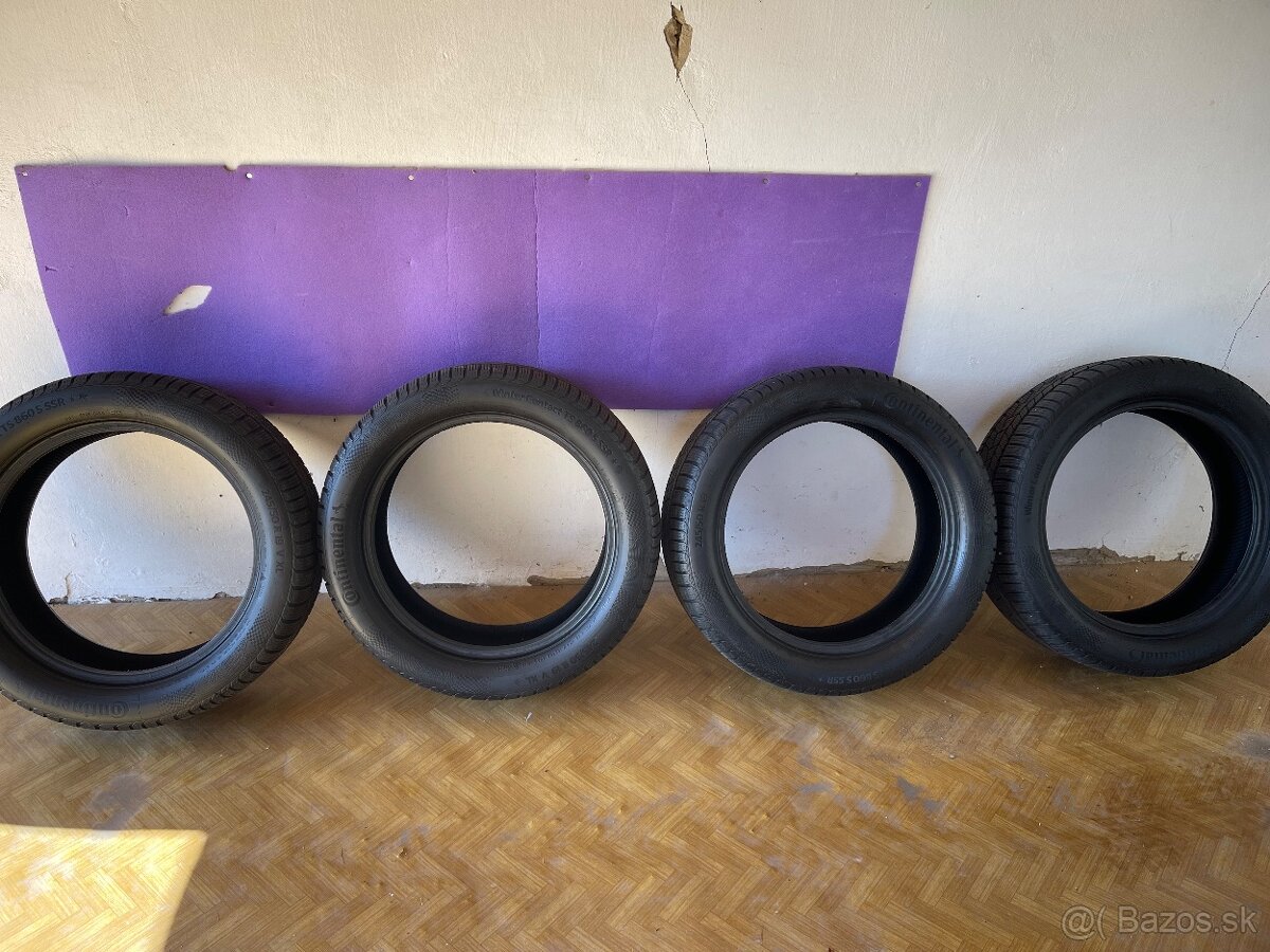 Predám zimné pneu. 245/50 R19 105V Continental