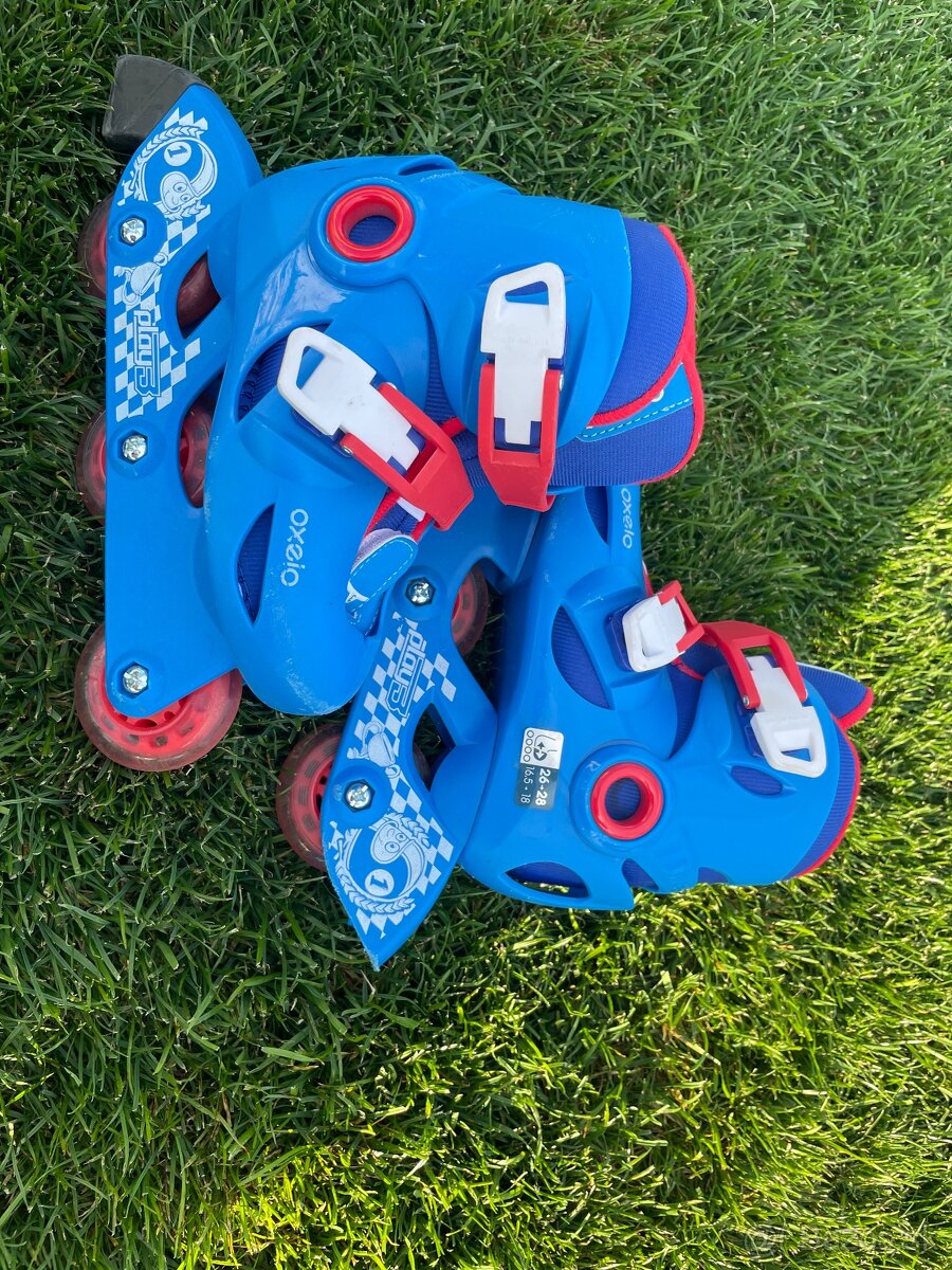 Detské kolieskové korčule