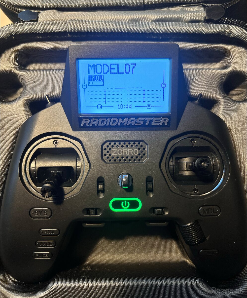Radiomaster Zorro 4in1 + akku + brasna
