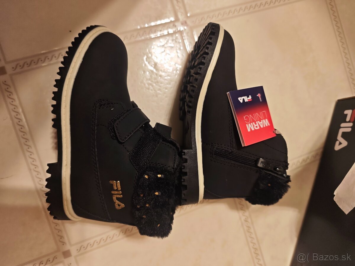 Predam detske topanky - cizmy, velkost 28 - Fila