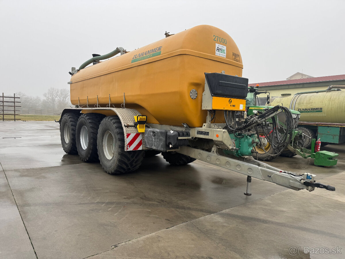 Sklolaminátová fekálna cisterna ZUNHAMMER, SKE27PUTR s tanie