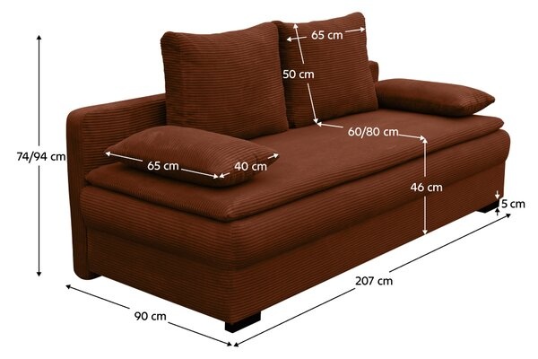 Predám rozťahovaciu sedačku