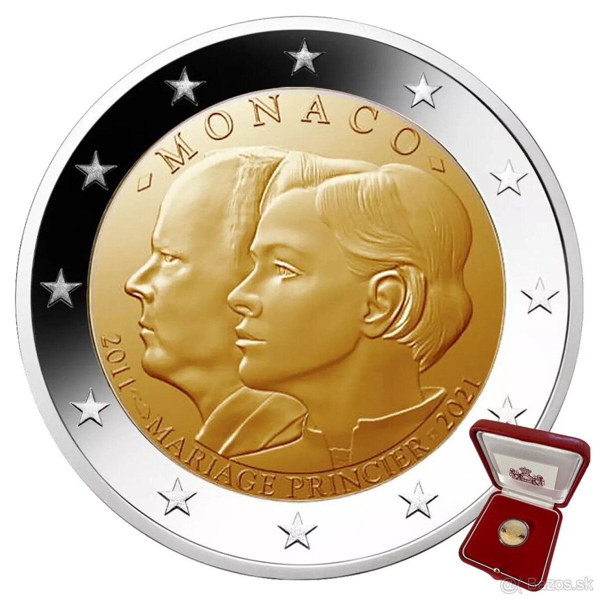❗❗❗ MONACO 2021 2EUR PROOF ❗❗❗
