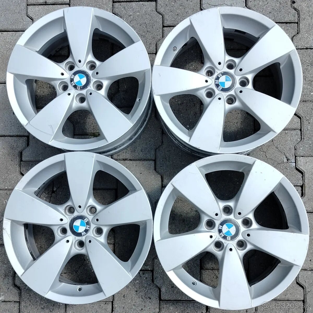 Originál BMW disk 4ks 7,5x17 ET43 5/120/72,6