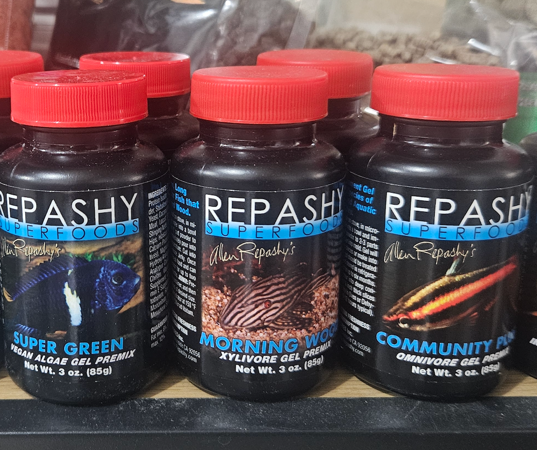 EBO, Repashy - tablety, granulle
