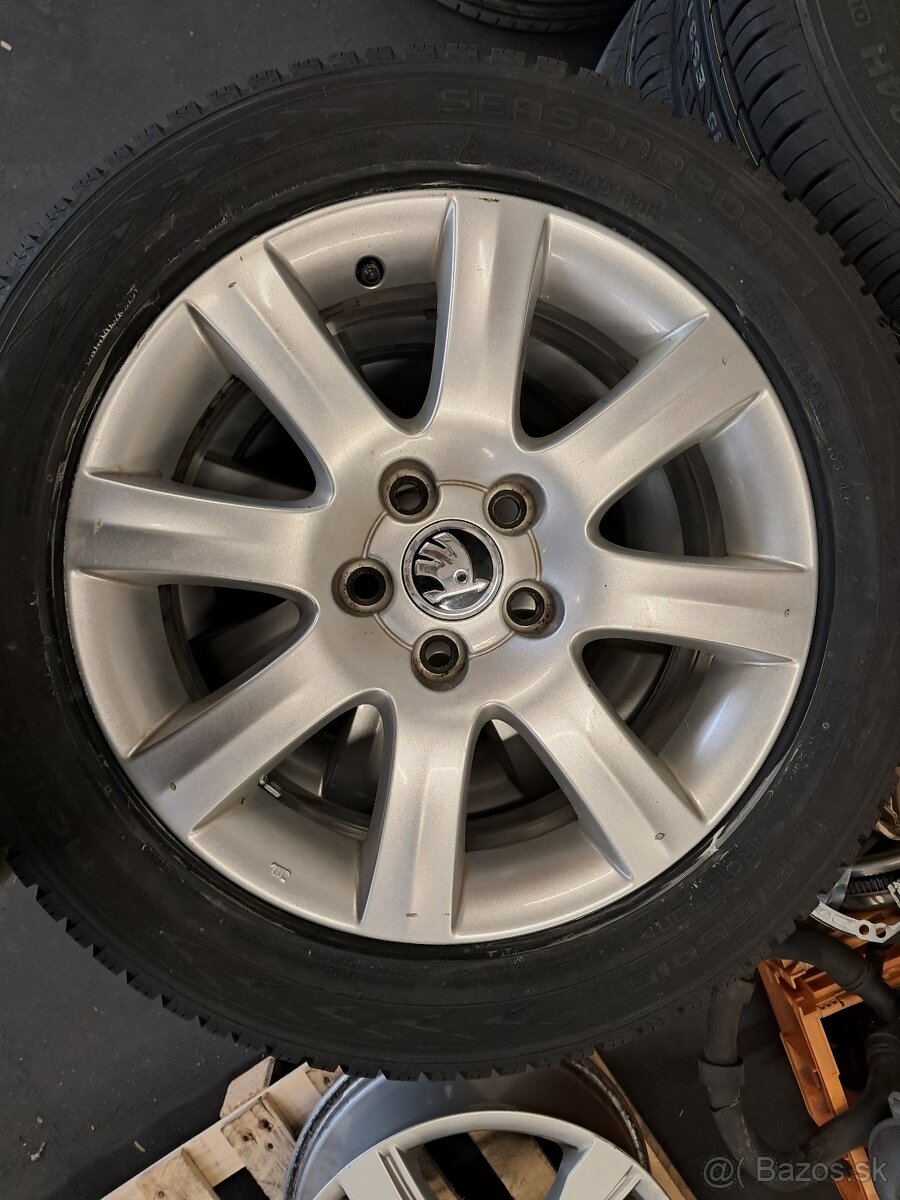 Kolesa 195/55R15 Fabia II