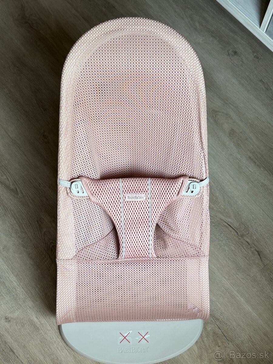 Babybjorn lehátko Pink Mesh