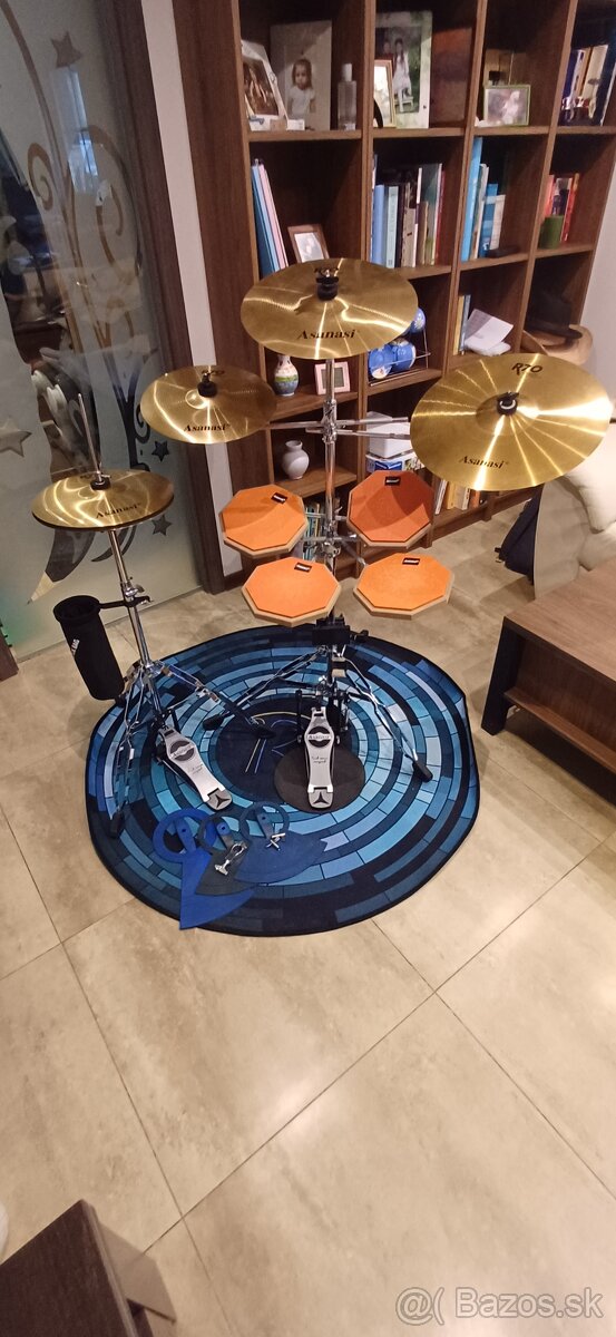 Drum Pad Set - cvičná súprava bicích
