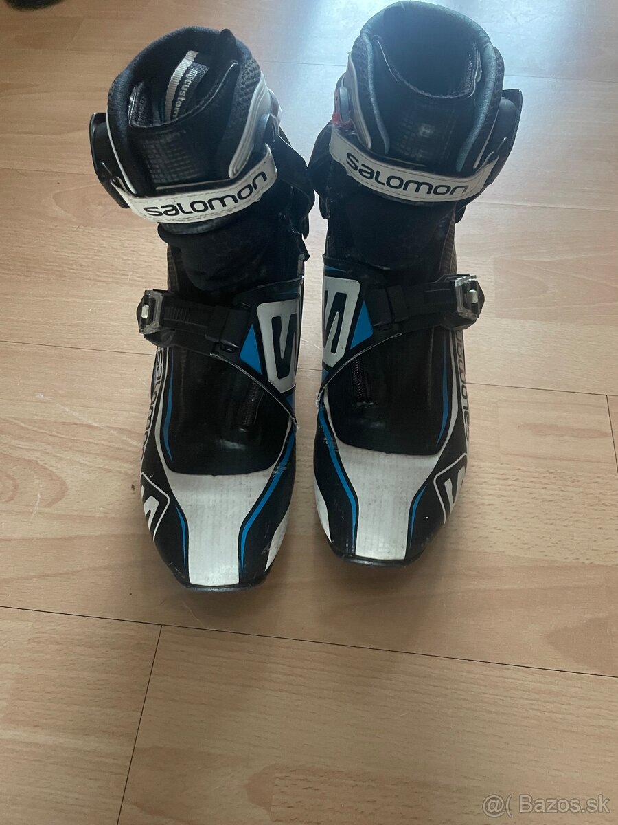 Topánky na bežky skate Salomon