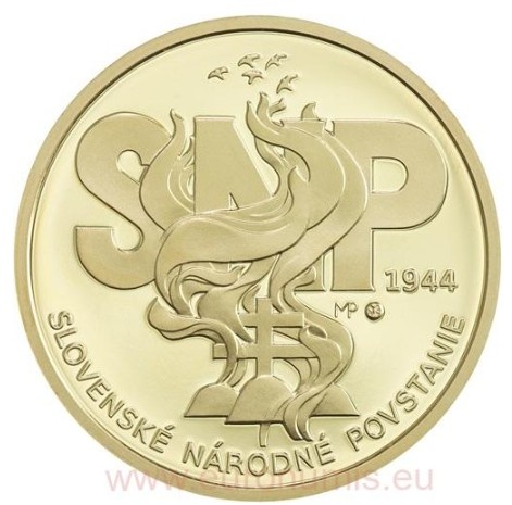 80 výročie SNP - medaila