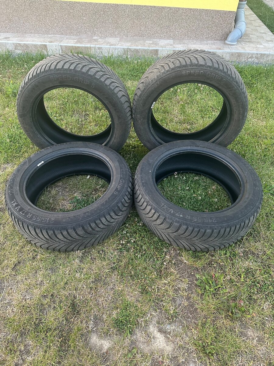 Zimné gumy r17 215/55