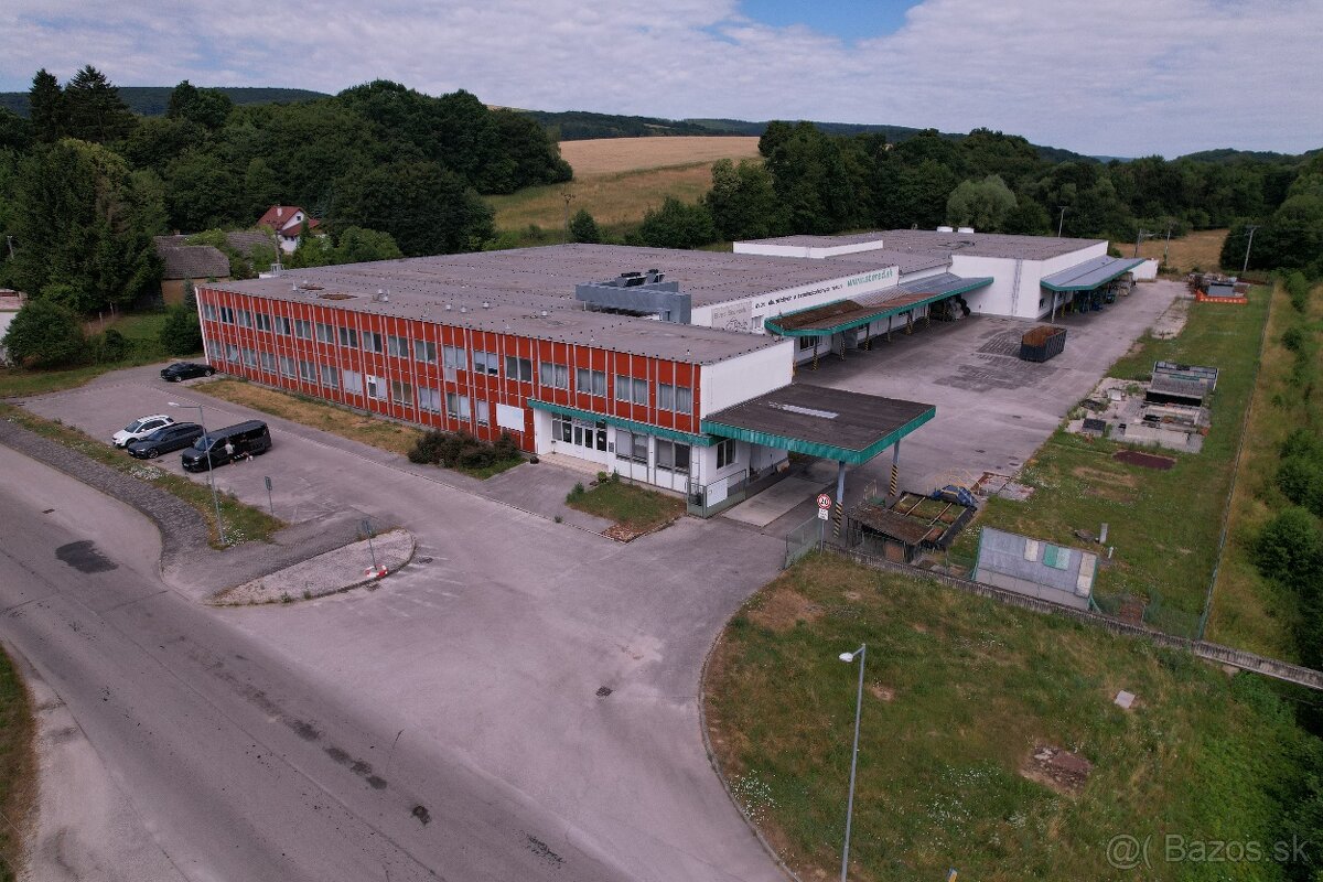 Priemyselný areál - sklady, výroba, podnikateľské aktivity