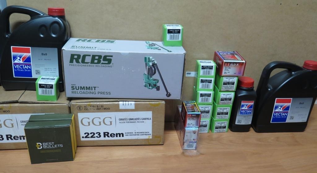 Predám nový prebíjací lis RCBS Summit Press