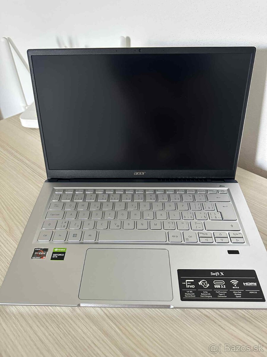 Acer Swift X SFX14-41G (Steam Blue) celokovový