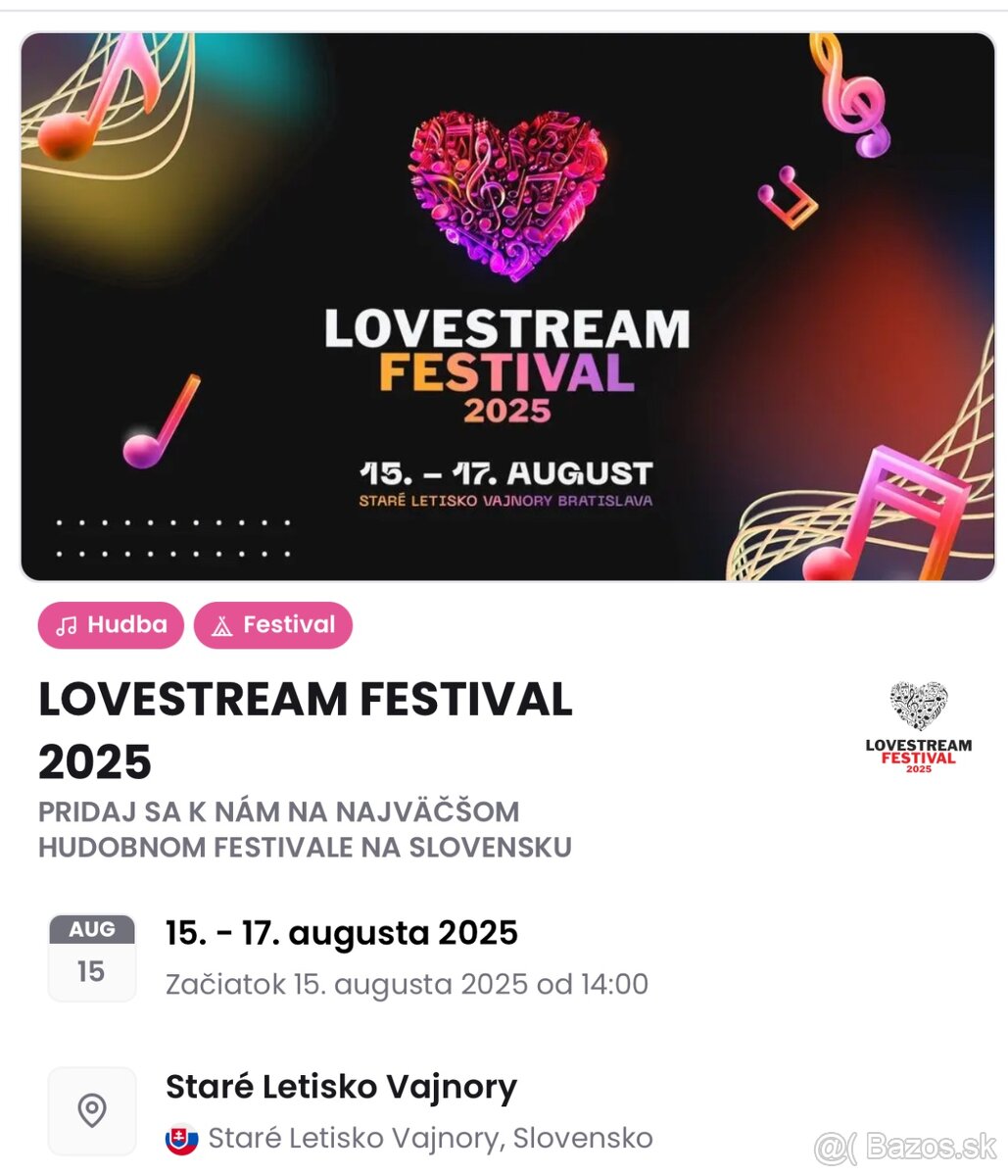 Lovestream 2025