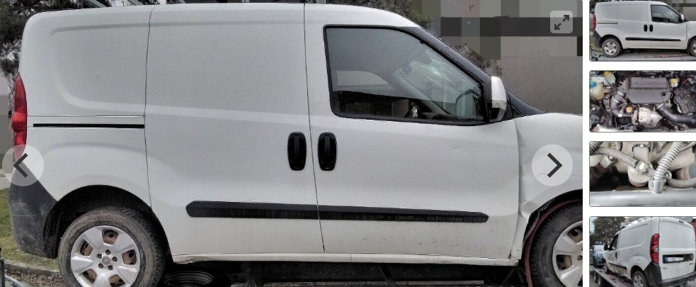 FIAT DOBLO 1.3 JTD 2013 predám DVERE, TRYSKY 0445110351