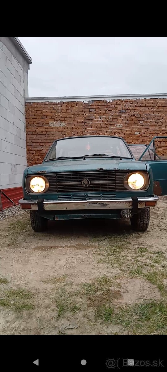 Rozpredám skodu 120l
