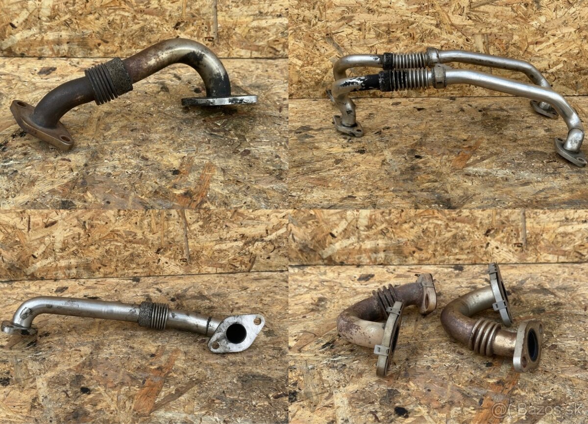 EGR trubky (VW / Škoda / Audi / Seat) 1.9TDi,2.0TDi