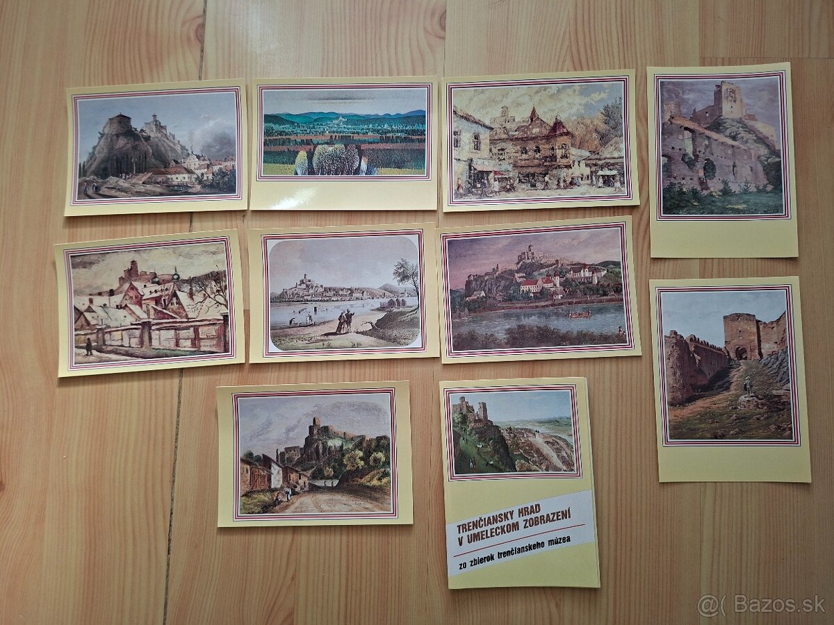 Pohľadnice - Trenčiansky hrad