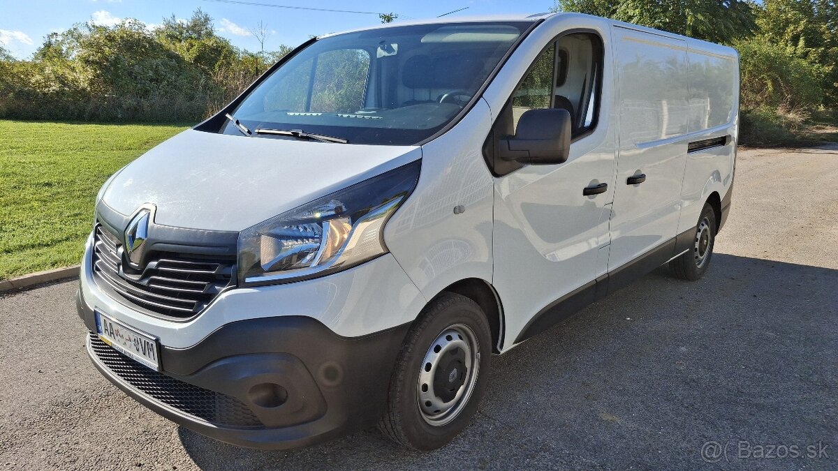 Renault Trafic 1,6DCI LONG L2H1 RV:2017 max nosnosť: 1200kg