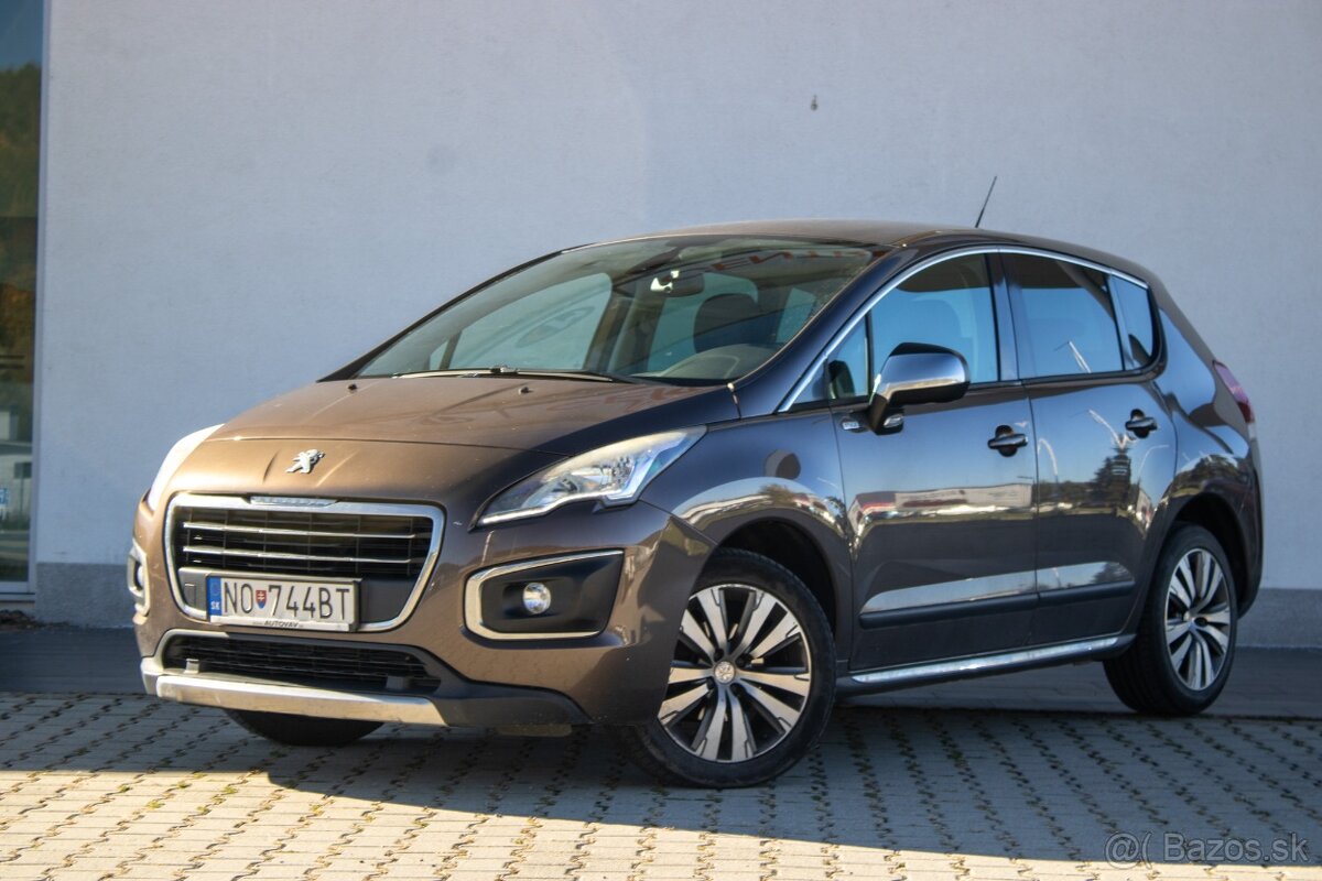 Peugeot 3008 1.6L HDi, 84kW, M6, 5d