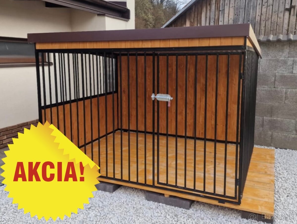 Koterec Voliera pre psa DOPRAVA MONTÁŽ zdarma po SLOVENSKU