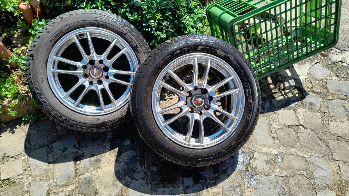 Predám zachovalé kolesá na hliníkových diskoch Lenso PD8