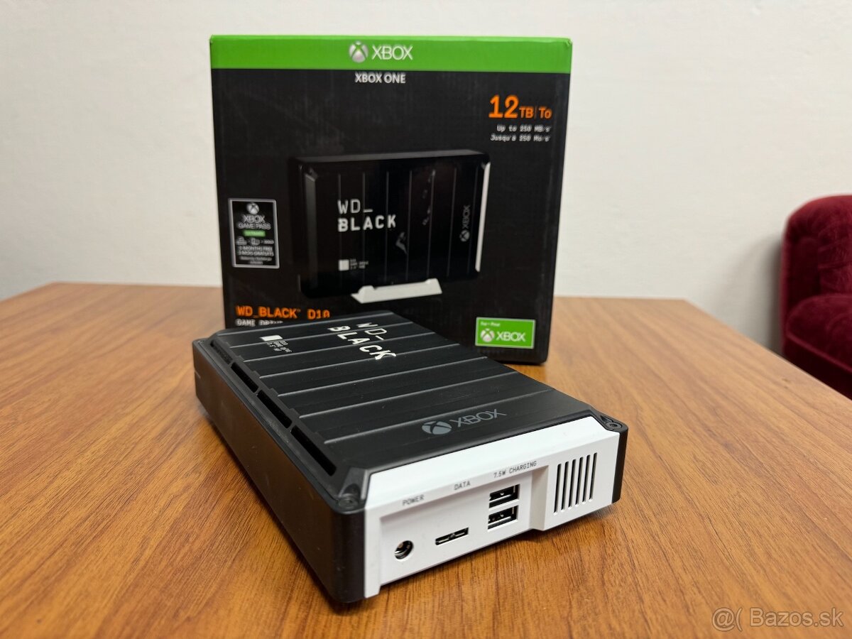 Predám HDD - WD BLACK D10 Game drive 12TB