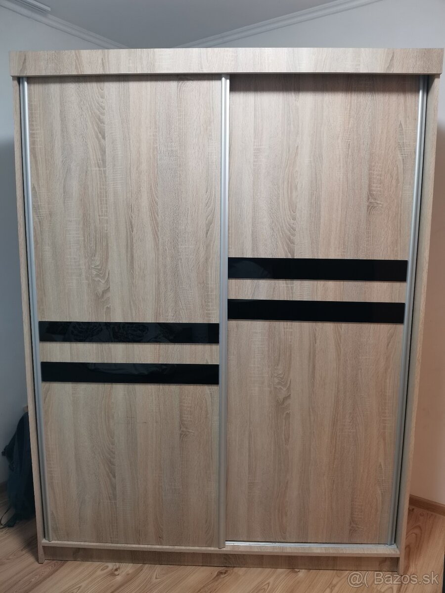 Skriňa Asturia 150 cm dub lefkas sonoma