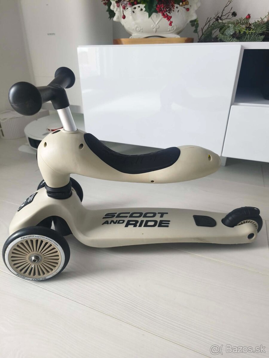 Odrážadlo a kolobežka 2v1