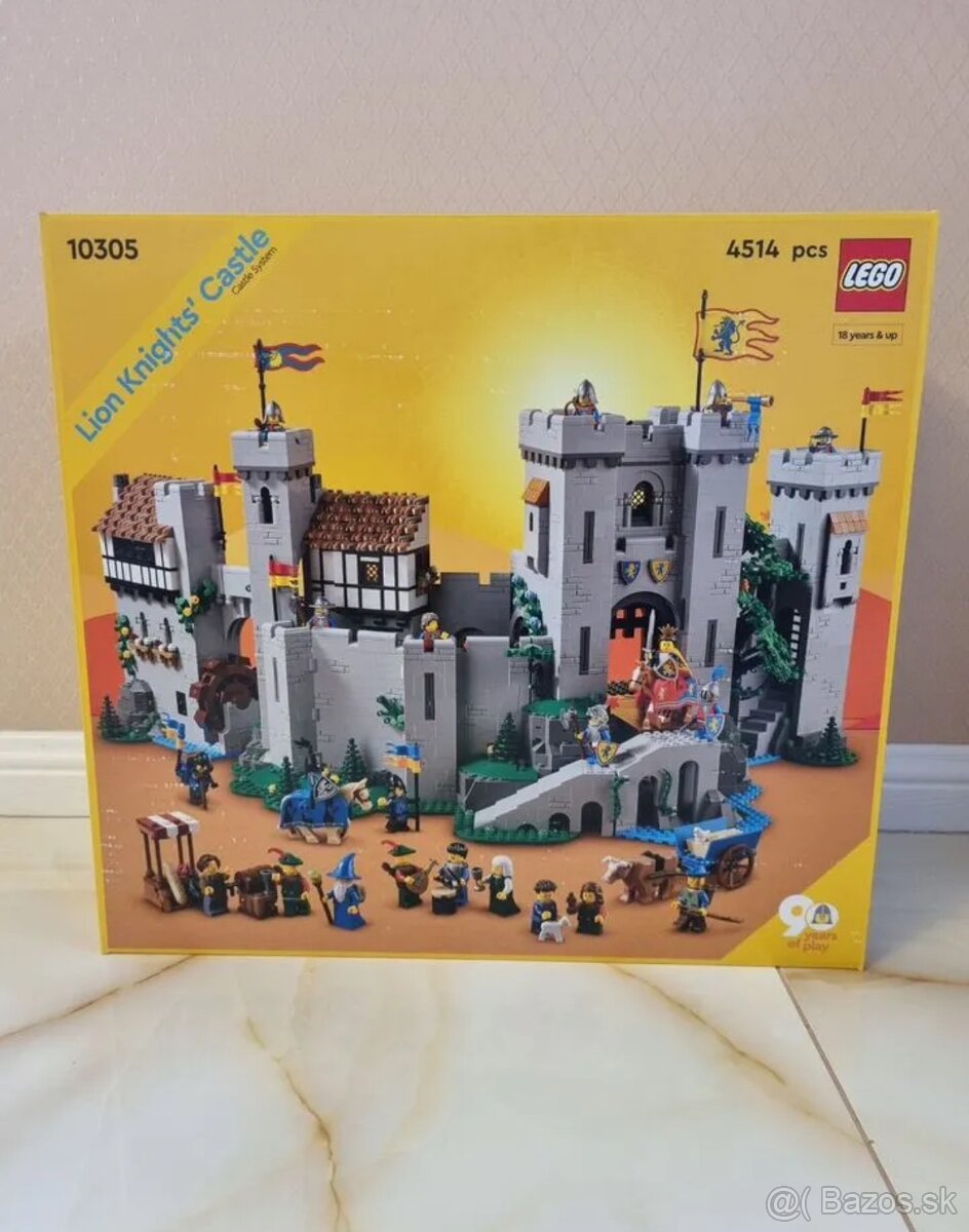 Lego Icons 10305 – Hrad Rytierov Leva