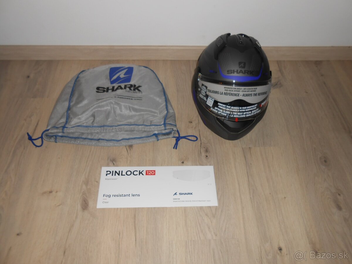Predam krasnu novu moto prilbu znacky SHARK EVO GT ENCKE MAT