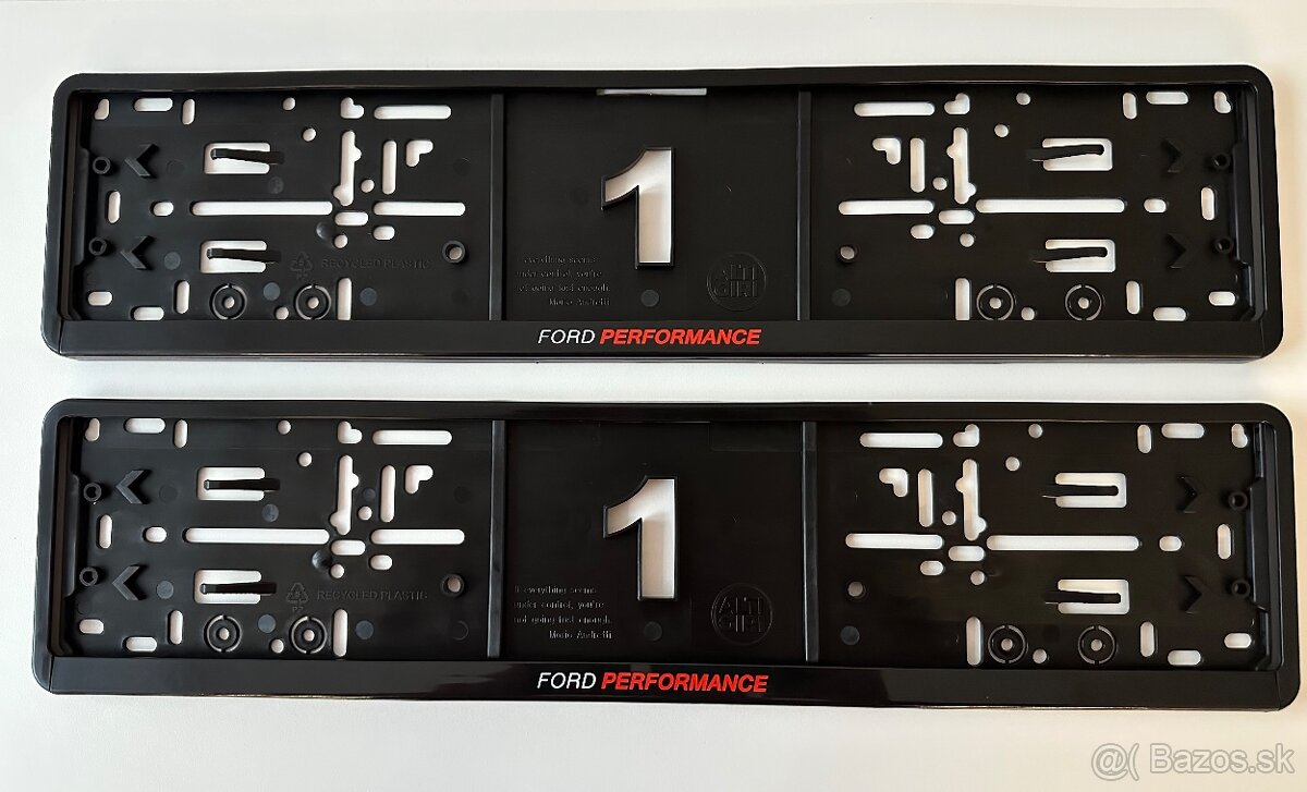 Ford Performance podložky pod ŠPZ