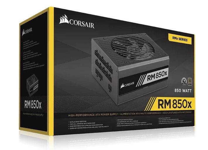 Počítačový zdroj Corsair RM850x