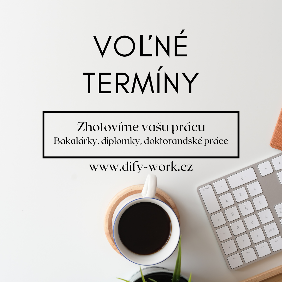 Zhotovíme pre Vás BAKALÁRSKU, DIPLOMOVÚ, DOKTORSKÚ prácu