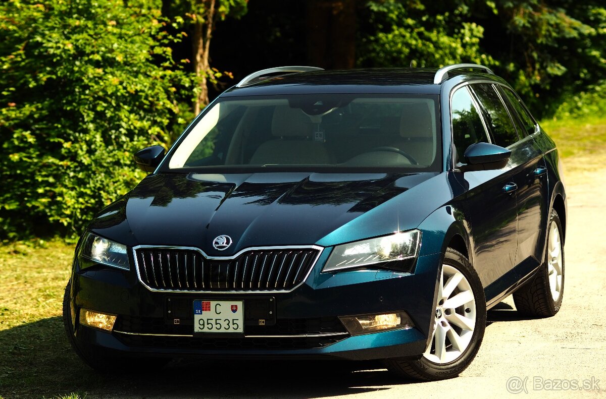 SUPERB COMBI 2.0 TDi DSG,5/2019,164tis.km,LED,Ťažné,Výhrev
