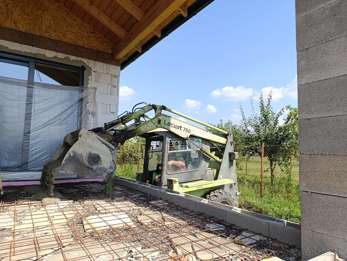 Betónovanie, zalievanie betónom, miešanie betónu