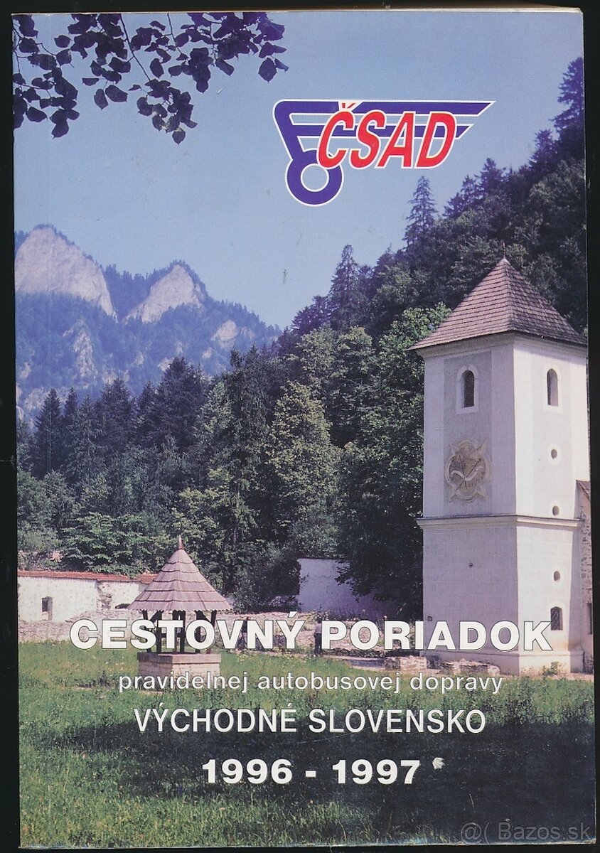 Kúpim cestovné poriadky ČSAD / SAD