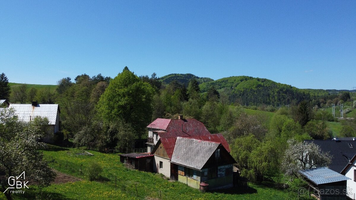 Na predaj RD s veľkým slnečným pozemkom v Lysá pod Makytou