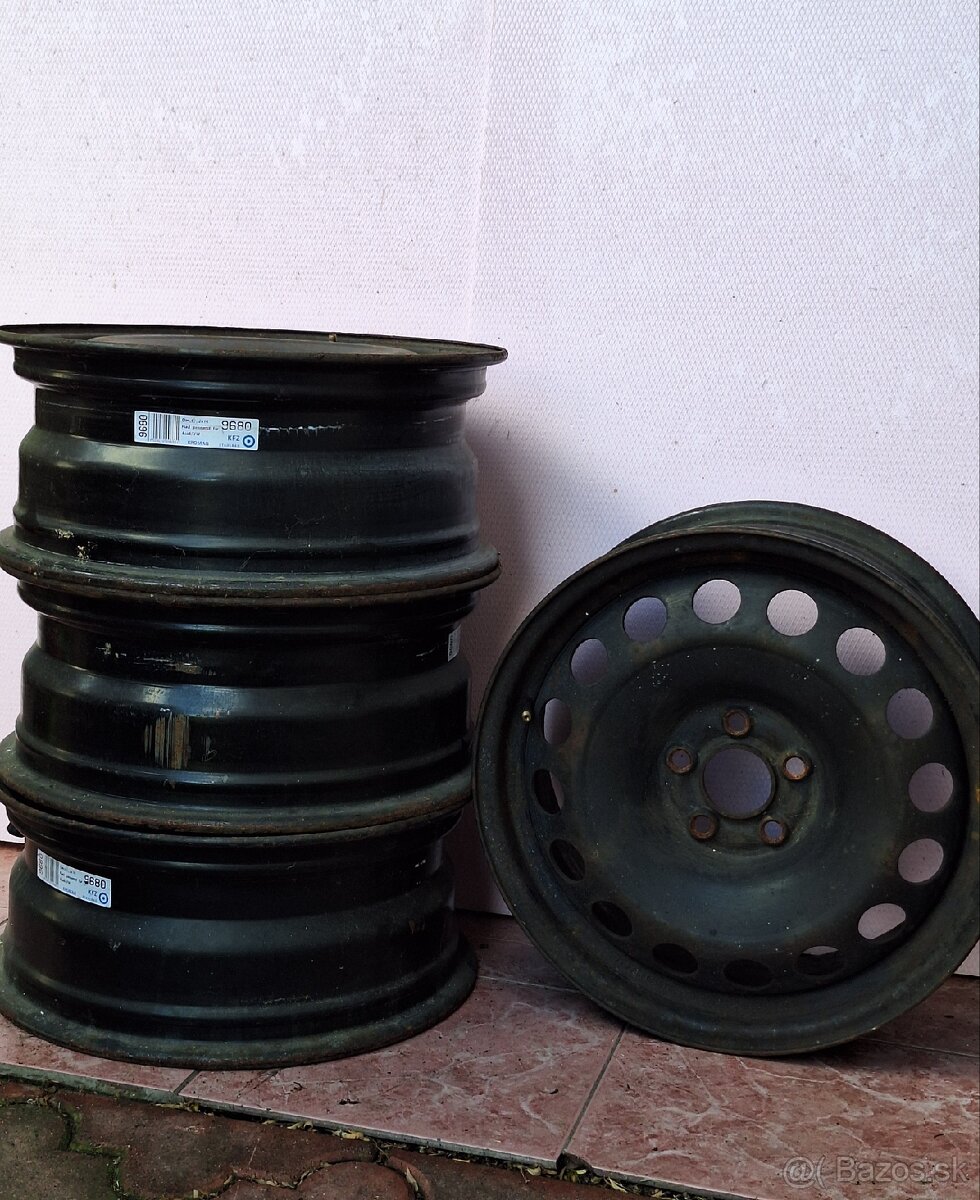 Plecháče oceľové Disky r16 5x112 et42