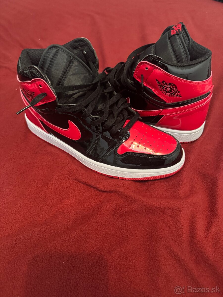 Nike Air Jordan 1 Retro High OG " Patent Bred "