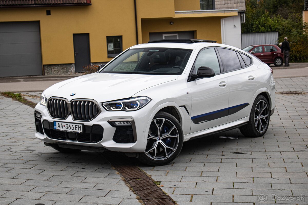 BMW X6 M50i soft close, first class packet, iconic glow, nat