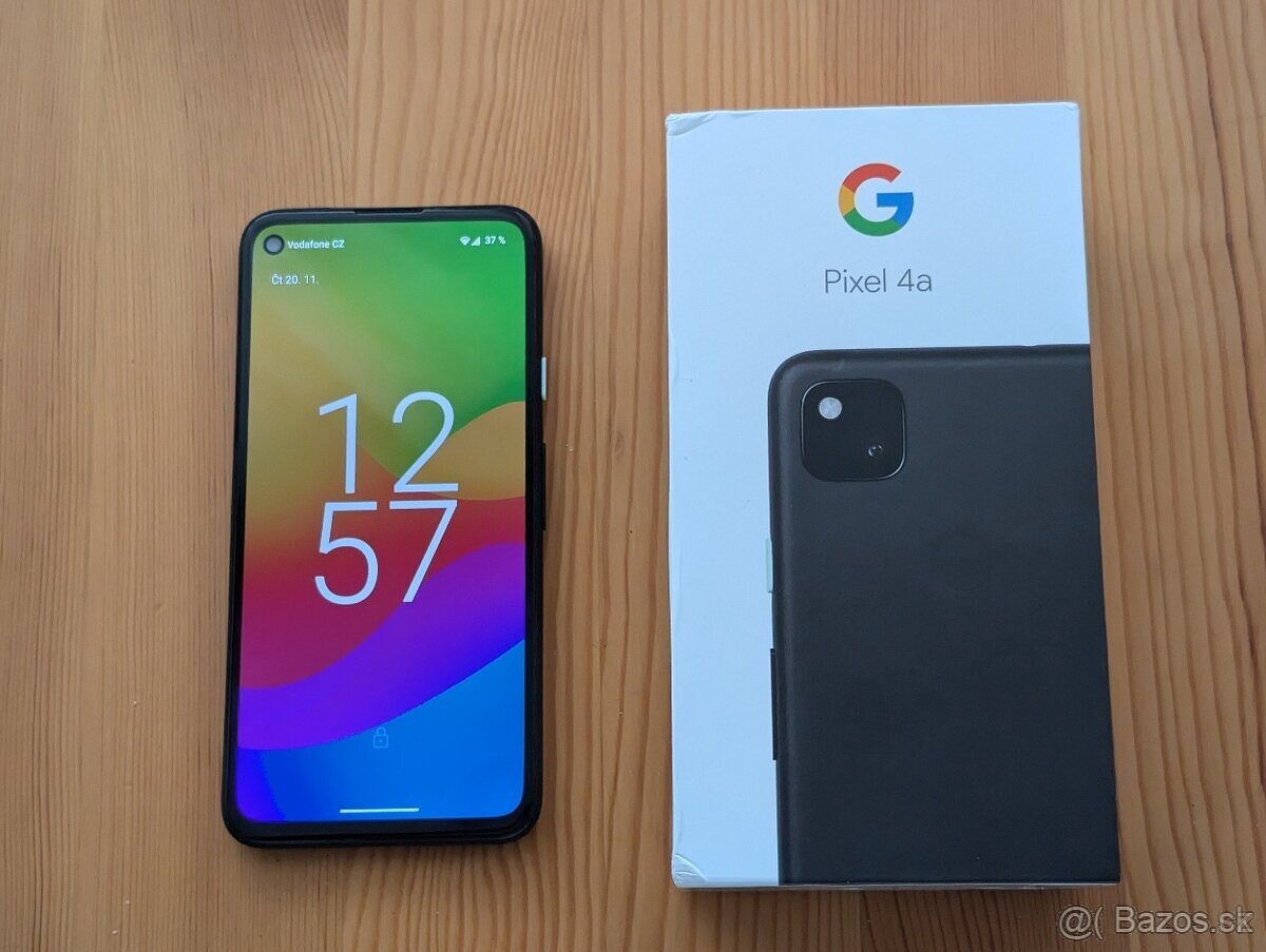 Google Pixel 4a 128GB /e/OS Android 15 bezpečnostní software