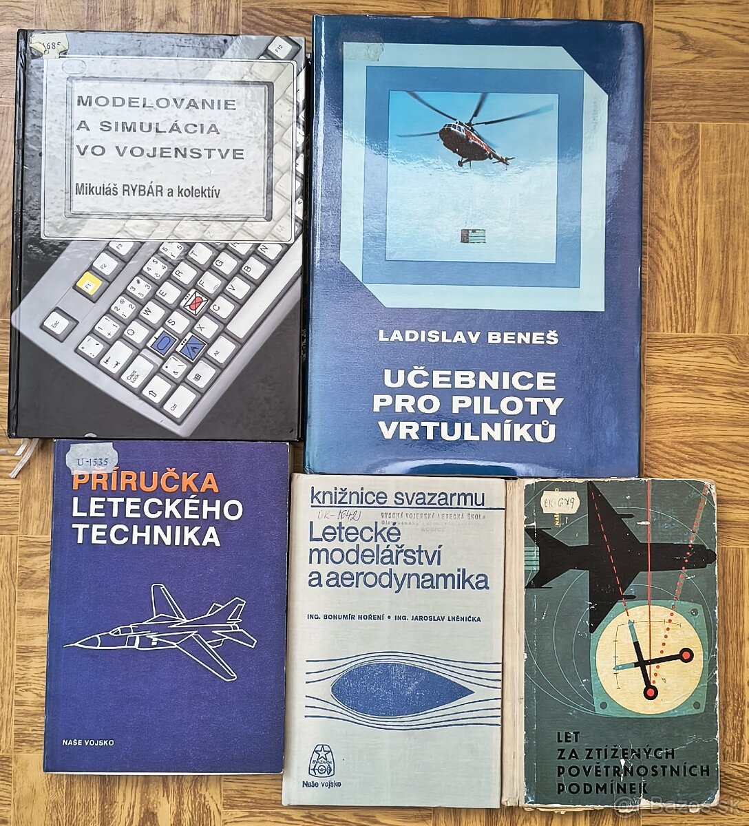 Knihy vojenskeho/leteckeho zamerania