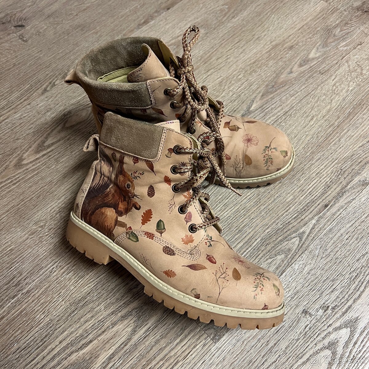 Dámske kožené čižmy Deerberg, veľkosť 38